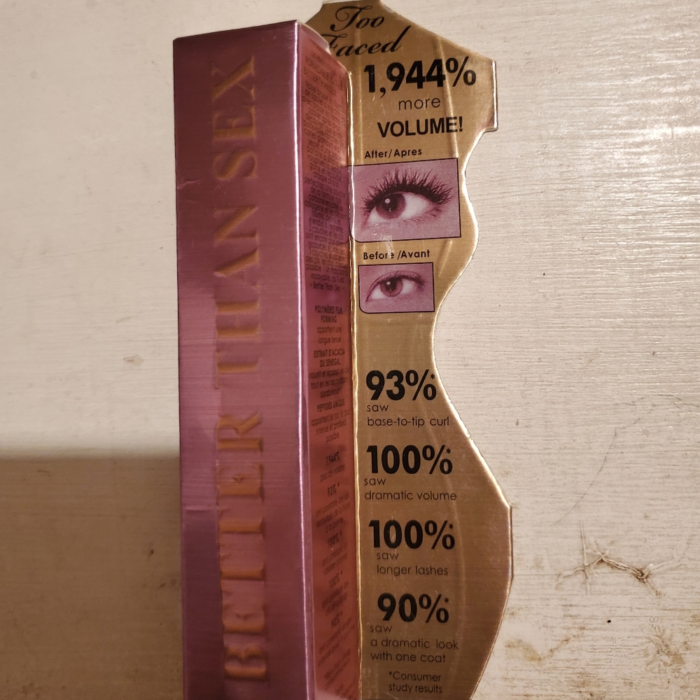 Too Faced Black Mascara